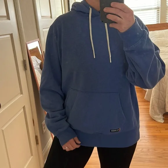Rhoback Ready Hoodie men’s size large / fall 2025 - heathered blue - Picture 4 of 16